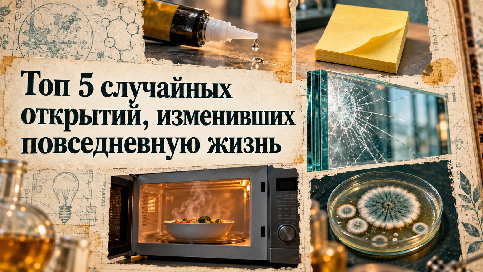 Топ 5 случайных открытий, изменивших повседневную жизнь