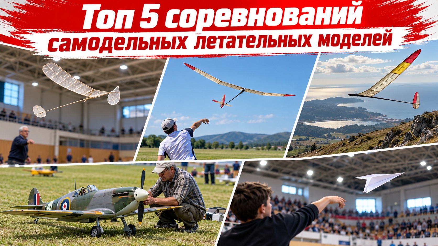 Топ 5 соревнований самодельных летательных моделей