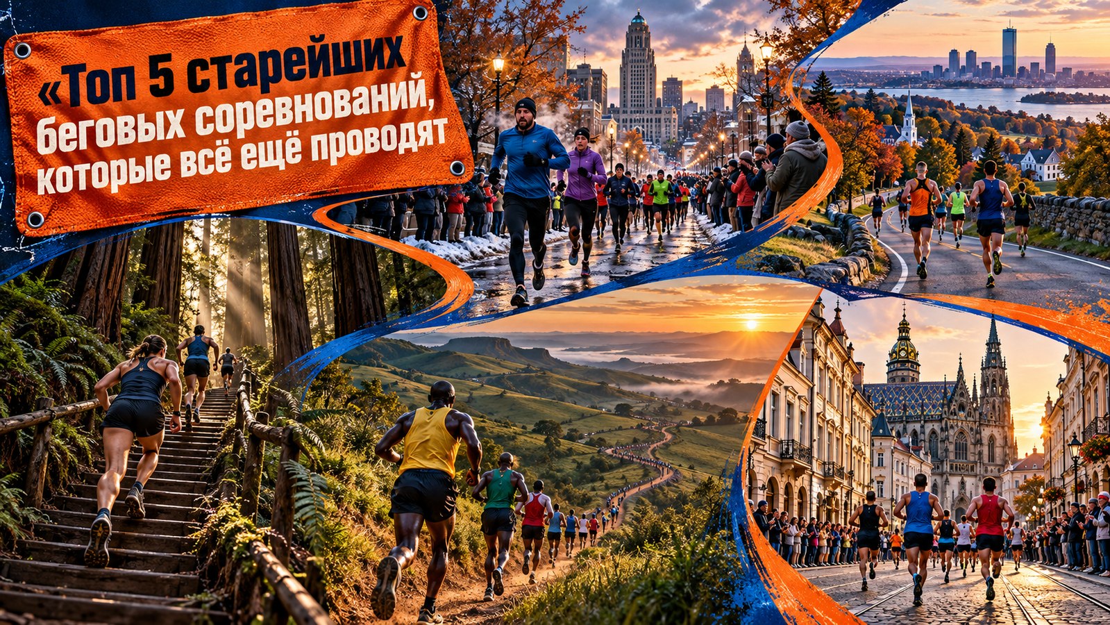 Топ 5 старейших беговых соревнований, которые всё ещё проводят