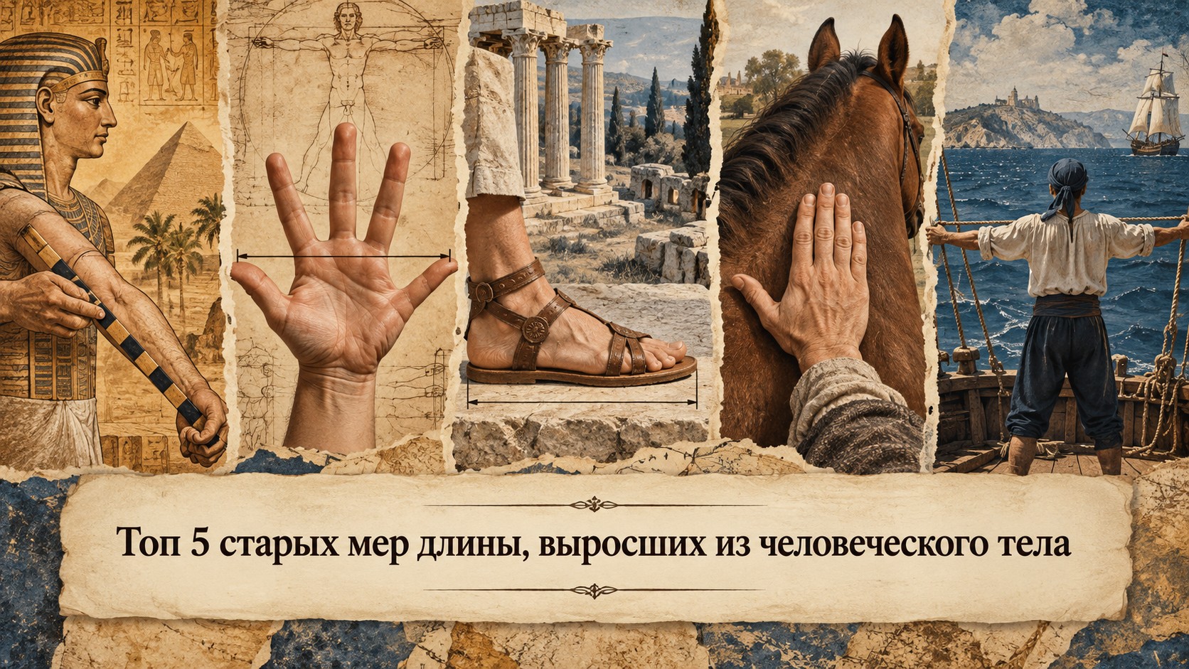Топ 5 старых мер длины, выросших из человеческого тела