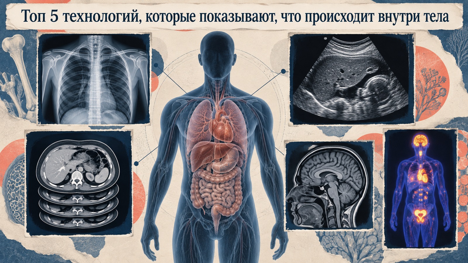 Топ 5 технологий, которые показывают, что происходит внутри тела