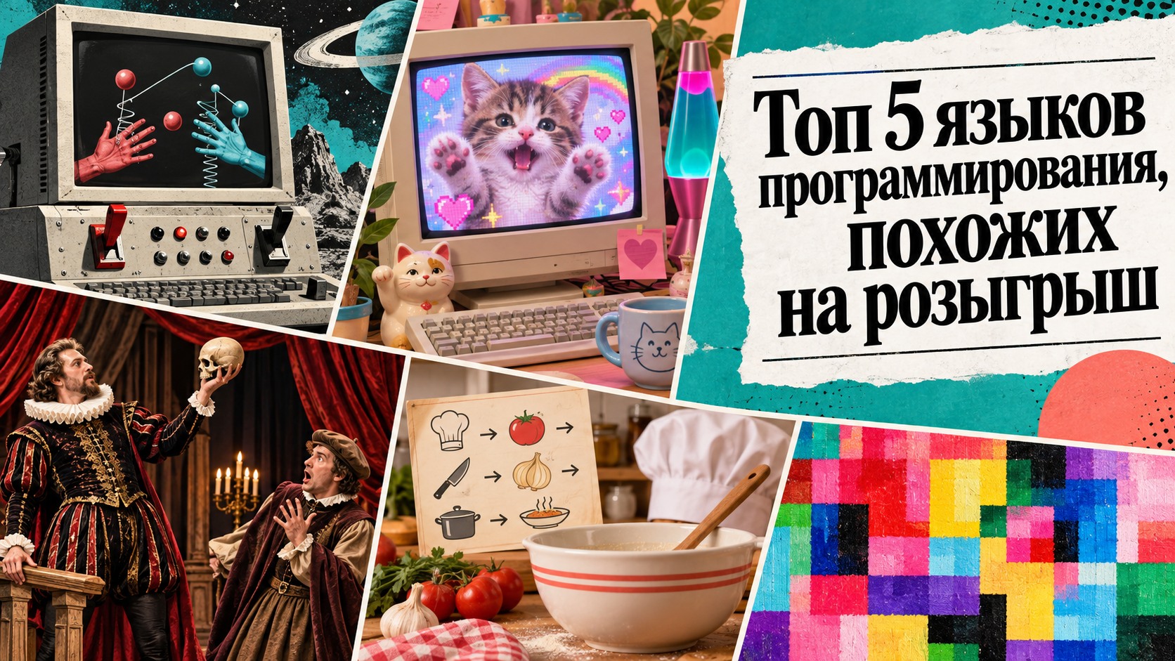 Топ 5 языков программирования, похожих на розыгрыш