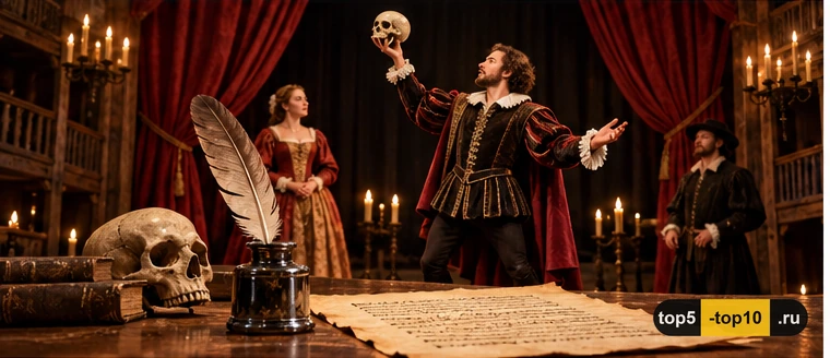 Код-пьеса из реплик персонажей Shakespeare