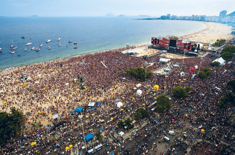 The Rolling Stones – Copacabana Beach, Рио-де-Жанейро (2006)