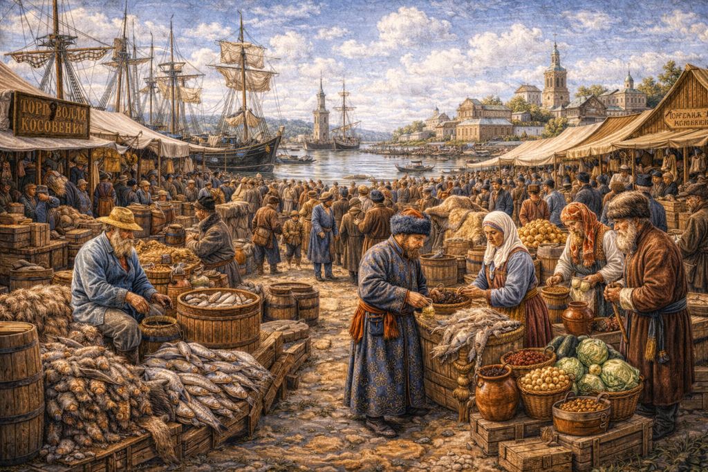 Маргаритинская ярмарка в Архангельске