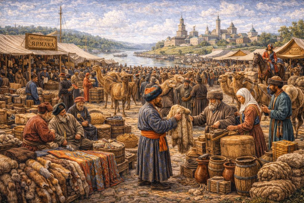 Меновничья ярмарка под Оренбургом