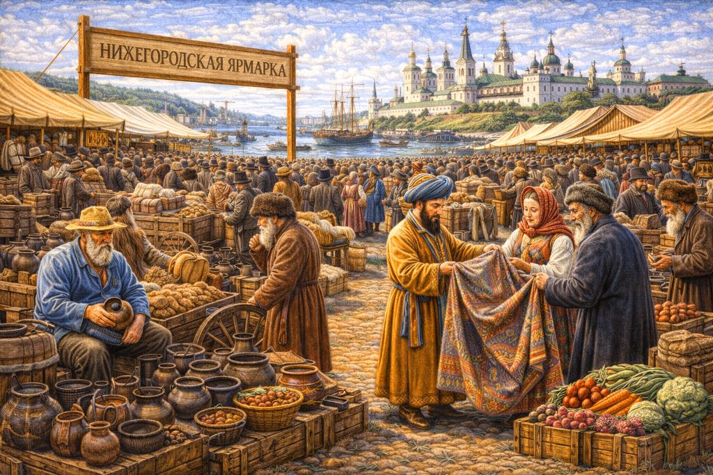 Нижегородская (Макарьевская) ярмарка